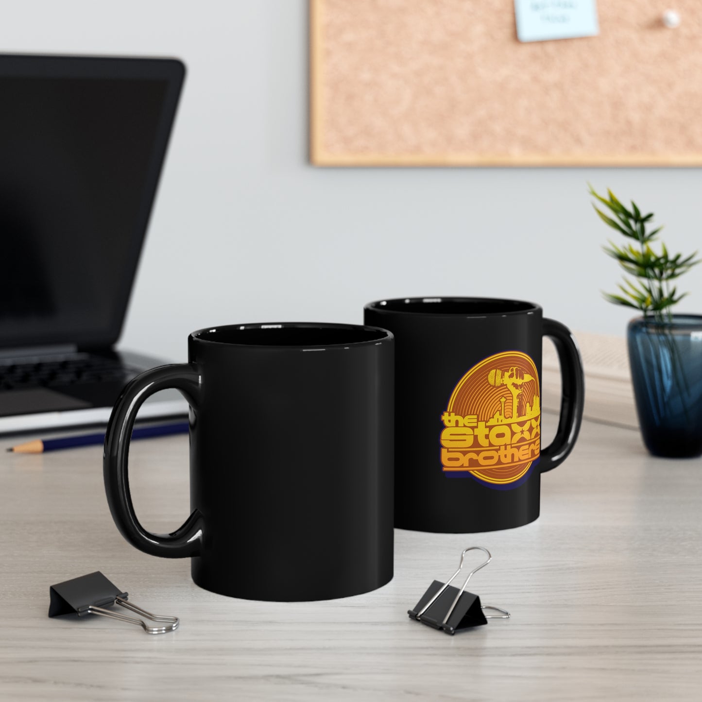 11oz Black Mug